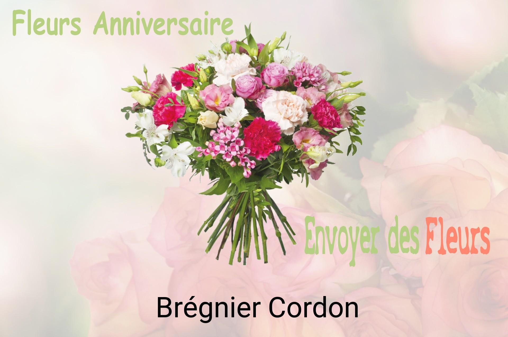 Bouquet de fleurs d’anniversaire livré à Brégnier-Cordon