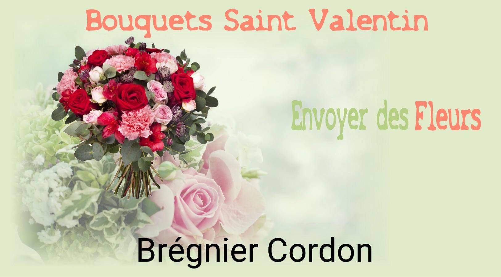 Roses de Saint-Valentin livrées à Brégnier-Cordon